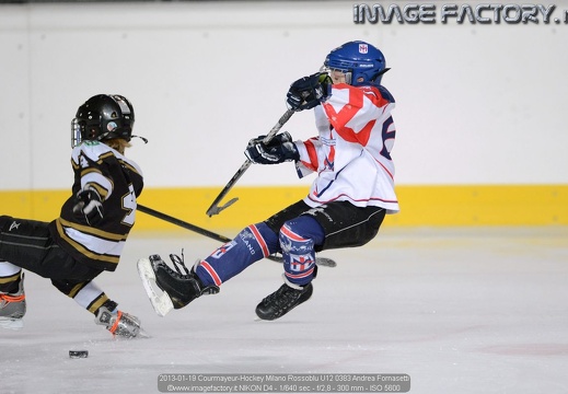 2013-01-19 Courmayeur-Hockey Milano Rossoblu U12